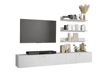 Dunvegan Möbelset För Vardagsrum White - Förvaring - Förvaringsmöbler - Möbelset för vardagsrum