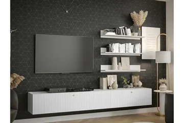 Dunvegan Möbelset För Vardagsrum White - Förvaring - Förvaringsmöbler - Möbelset för vardagsrum