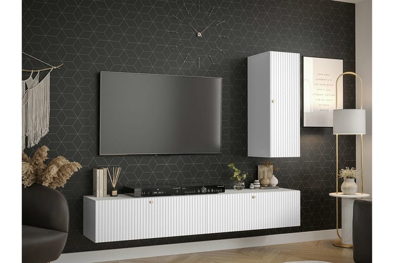 Dunvegan Möbelset För Vardagsrum White - Förvaring - Förvaringsmöbler - Möbelset för vardagsrum