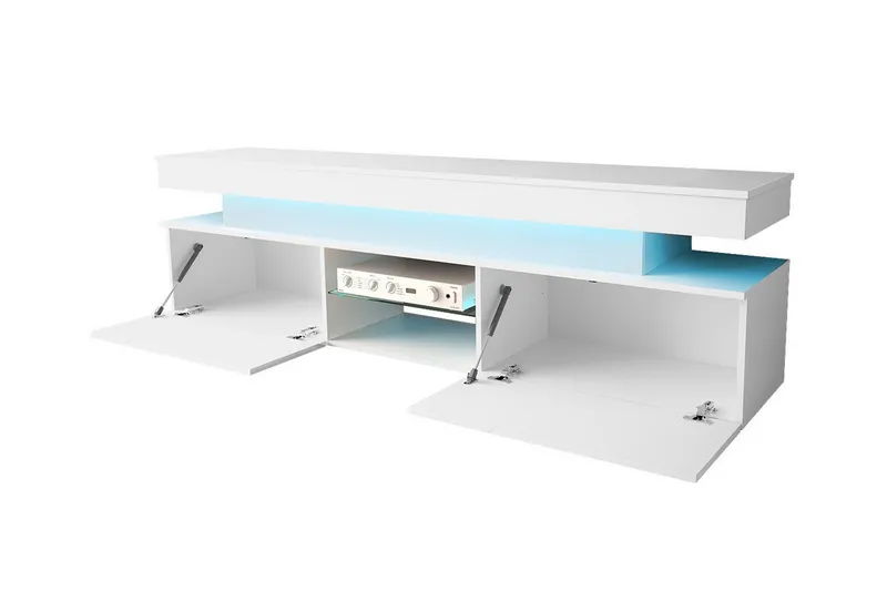 Glenndale Möbelset För Vardagsrum - Vit - Förvaring - Förvaringsmöbler - Möbelset för vardagsrum