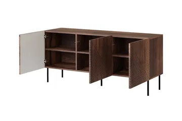 Juniskär Möbelset Vardagsrum med Tv bänk - Skänk & Soffbord - Brun / Trä / Valnöt - Förvaring - Förvaringsmöbler - Möbelset för vardagsrum