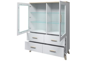 Kardos Vardagsrumsset - Natur/Svart - Förvaring - Förvaringsmöbler - Möbelset för vardagsrum