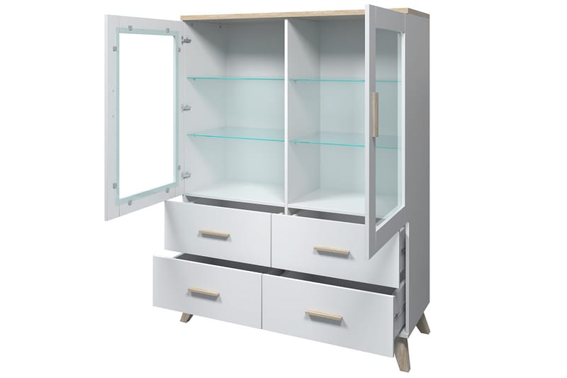 Kardos Vardagsrumsset - Natur/Svart - Förvaring - Förvaringsmöbler - Möbelset för vardagsrum