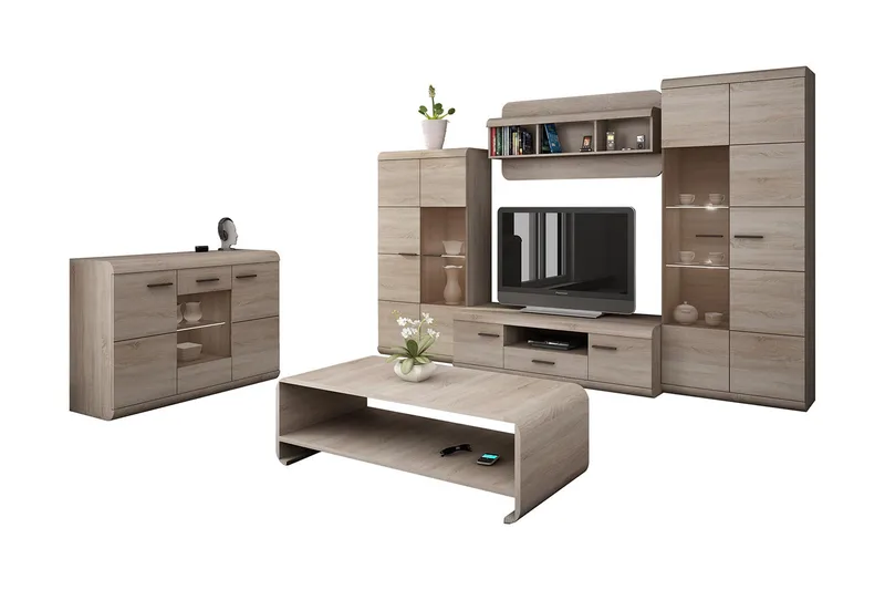 Link Vardagsrumsset, Beige|Grå