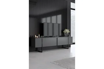 Luxe Möbelset För Vardagsrum - Antracit - Förvaring - Förvaringsmöbler - Möbelset för vardagsrum