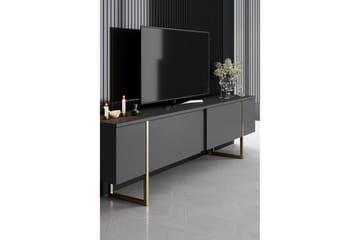 Luxe Möbelset För Vardagsrum - Antracit - Förvaring - Förvaringsmöbler - Möbelset för vardagsrum