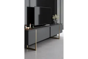 Luxe Möbelset För Vardagsrum - Antracit - Förvaring - Förvaringsmöbler - Möbelset för vardagsrum