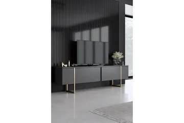 Luxe Möbelset För Vardagsrum - Antracit - Förvaring - Förvaringsmöbler - Möbelset för vardagsrum