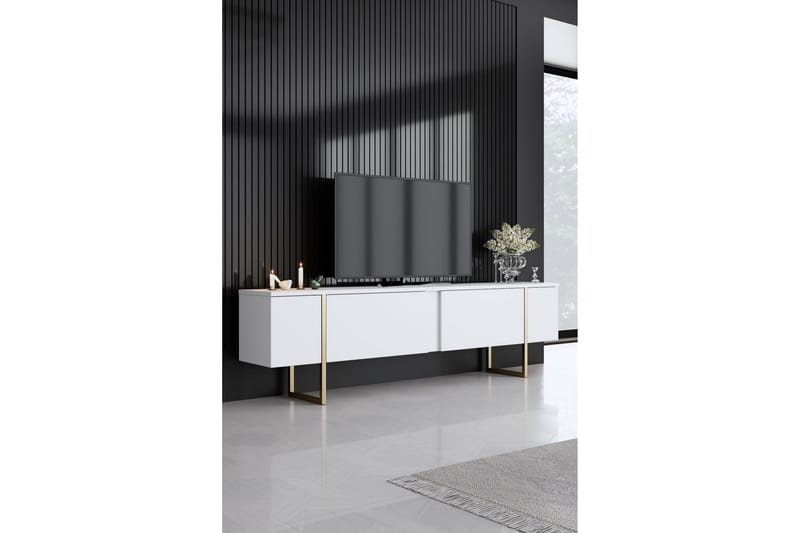 Luxe Möbelset För Vardagsrum - Vit - Förvaring - Förvaringsmöbler - Möbelset för vardagsrum