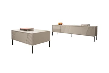 Möbelset För Vardagsrum Glenndale - Cashmere - Förvaring - Förvaringsmöbler - Möbelset för vardagsrum