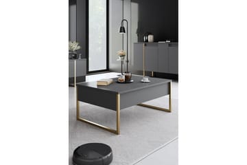 Möbelset För Vardagsrum Luxe - Antracit - Förvaring - Förvaringsmöbler - Möbelset för vardagsrum