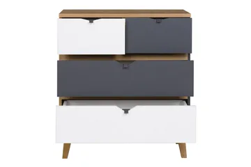 Memone Vardagsrumsset - Beige/Grå/Vit - Förvaring - Förvaringsmöbler - Möbelset för vardagsrum