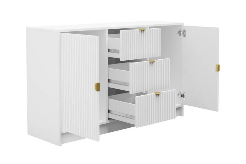 Novaj Möbelset För Vardagsrum - Vit - Förvaring - Förvaringsmöbler - Möbelset för vardagsrum