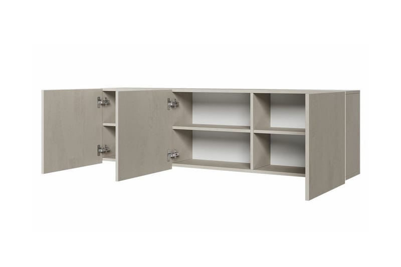 Rathmore Möbelset För Vardagsrum - Grå - Förvaring - Förvaringsmöbler - Möbelset för vardagsrum