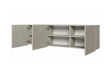 Rathmore Möbelset För Vardagsrum - Grå - Förvaring - Förvaringsmöbler - Möbelset för vardagsrum