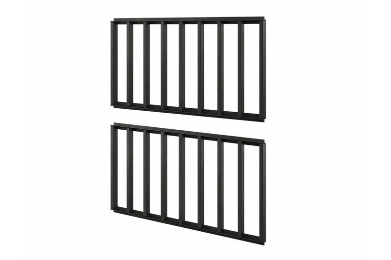 Rathmore Möbelset För Vardagsrum - Svart - Förvaring - Förvaringsmöbler - Möbelset för vardagsrum