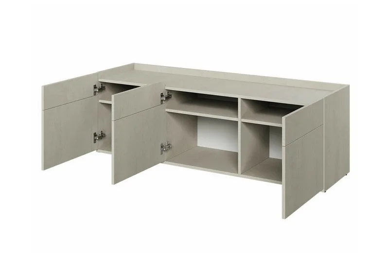 Rathmore Möbelset För Vardagsrum - Svart - Förvaring - Förvaringsmöbler - Möbelset för vardagsrum