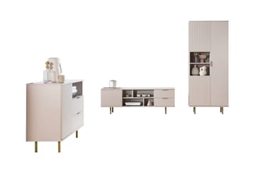 Staffin Möbelset För Vardagsrum - Cashmere - Förvaring - Förvaringsmöbler - Möbelset för vardagsrum