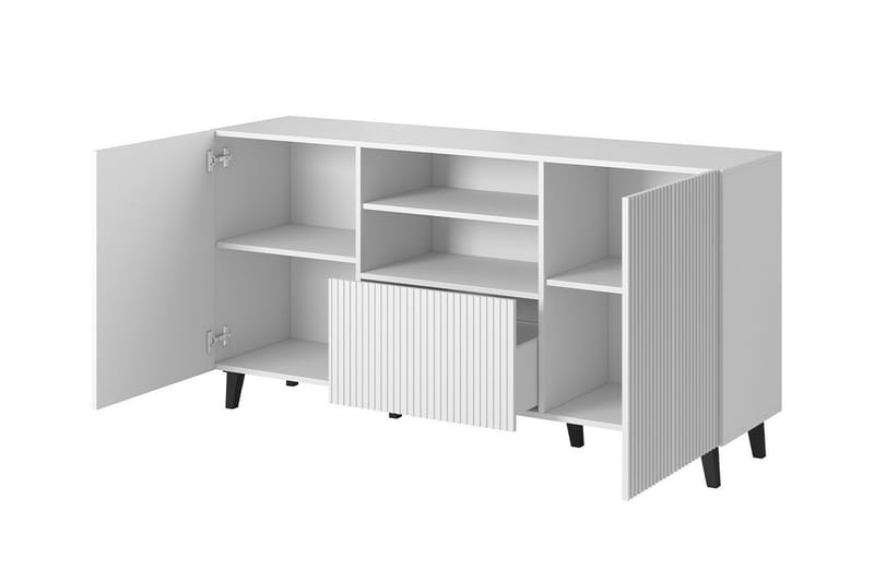 Strontian Möbelset För Vardagsrum Scandinavian Choice White - Förvaring - Förvaringsmöbler - Möbelset för vardagsrum