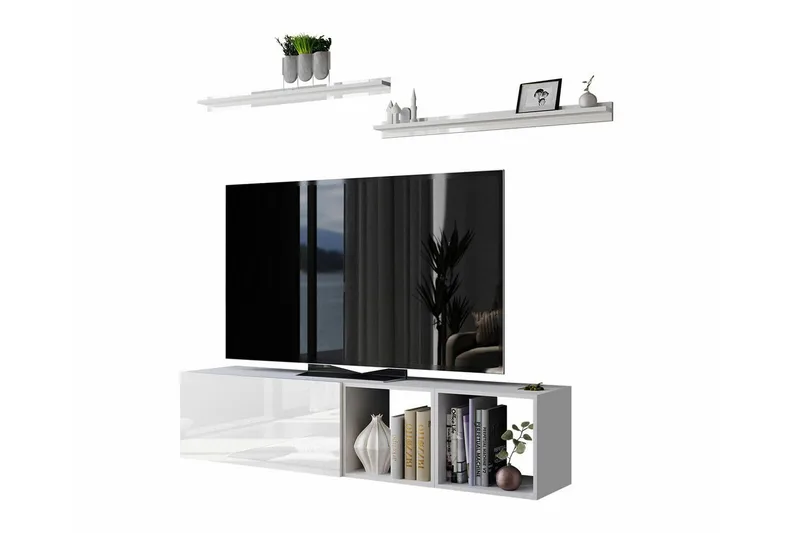 Summerville Möbelset För Vardagsrum White