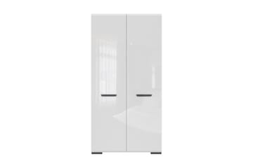 Vardagsrumsset Ekehaar 100x55 cm - Vit Högglans/Svart - Förvaring - Förvaringsmöbler - Möbelset för vardagsrum