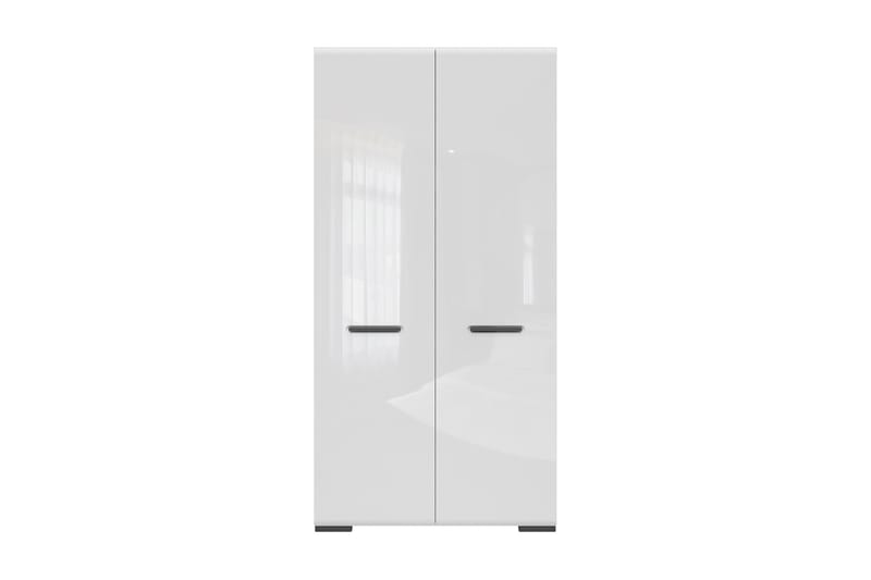 Vardagsrumsset Ekehaar 100x55 cm - Vit Högglans/Svart - Förvaring - Förvaringsmöbler - Möbelset för vardagsrum