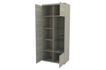 Vardagsrumsset Link 300x54x194 cm - Beige/Grå - Förvaring - Förvaringsmöbler - Möbelset för vardagsrum