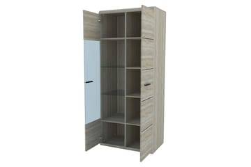 Vardagsrumsset Link - Beige|Grå - Förvaring - Förvaringsmöbler - Möbelset för vardagsrum