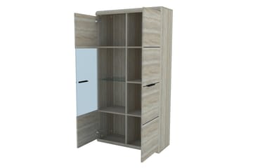 Vardagsrumsset Link - Beige|Grå - Förvaring - Förvaringsmöbler - Möbelset för vardagsrum
