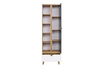 Vardagsrumsset Memone - Beige/Grå/Vit - Förvaring - Förvaringsmöbler - Möbelset för vardagsrum