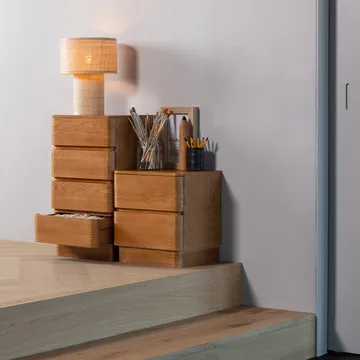 Nattduksbord Fejo 40 cm - Brun - Möbler - Bord & matgrupp - Avlastningsbord & sidobord - Sängbord & nattduksbord