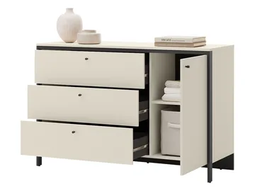 Navron Byrå 136 cm - Beige - Förvaring - Förvaringsmöbler - Byrå