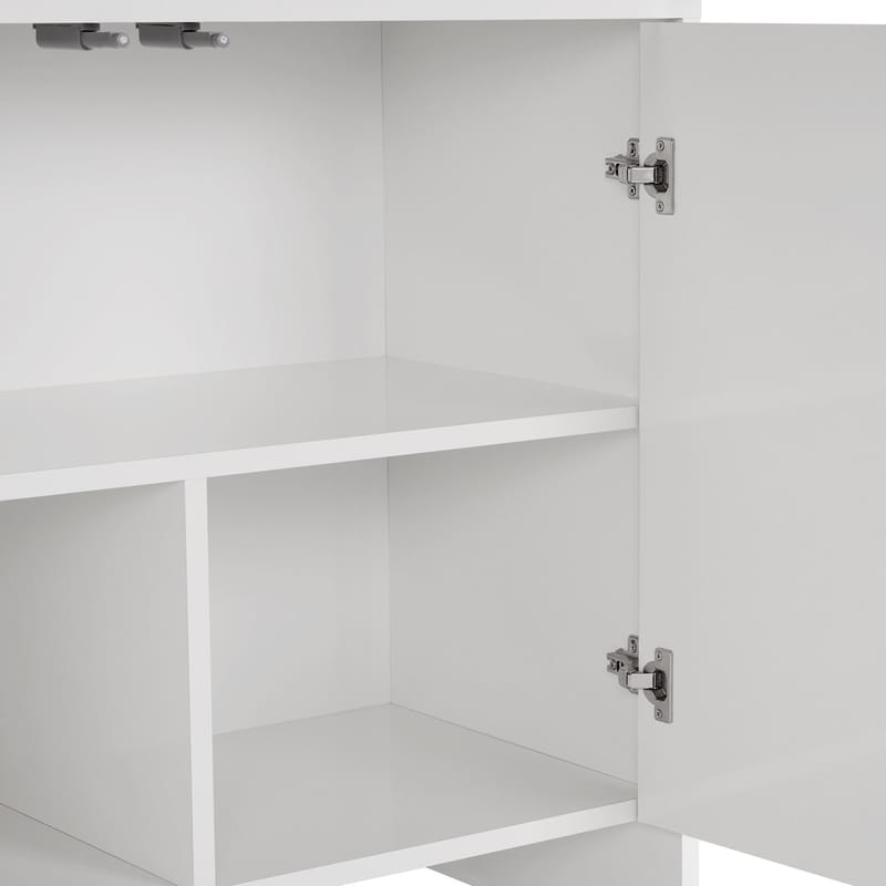 Nelora Konsolbord 180 cm - Vit - Förvaring - Förvaringsmöbler - Sideboard & skänk