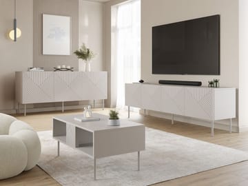 Norrs Möbelpaket vardagsrum - beige - Förvaring - Förvaringsmöbler - Möbelset för vardagsrum