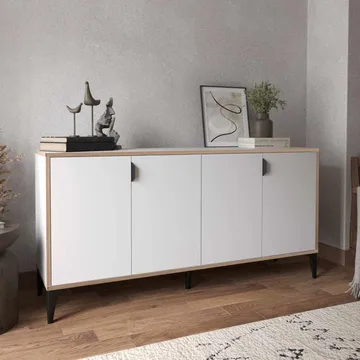 Olyros Sideboard 160 cm - Vit - Förvaring - Förvaringsmöbler - Sideboard & skänk