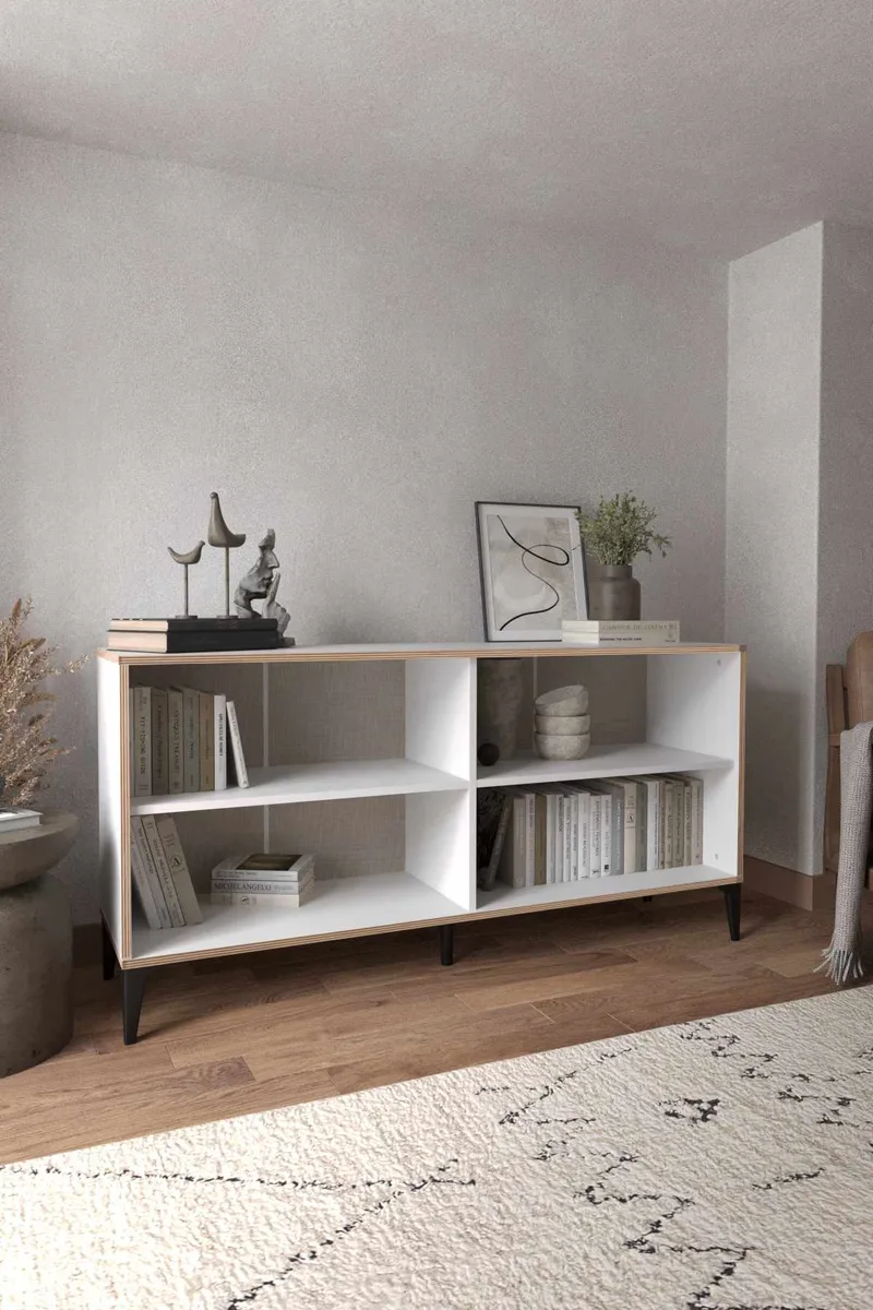 Olyros Sideboard 160 cm - Vit - Förvaring - Förvaringsmöbler - Sideboard & skänk