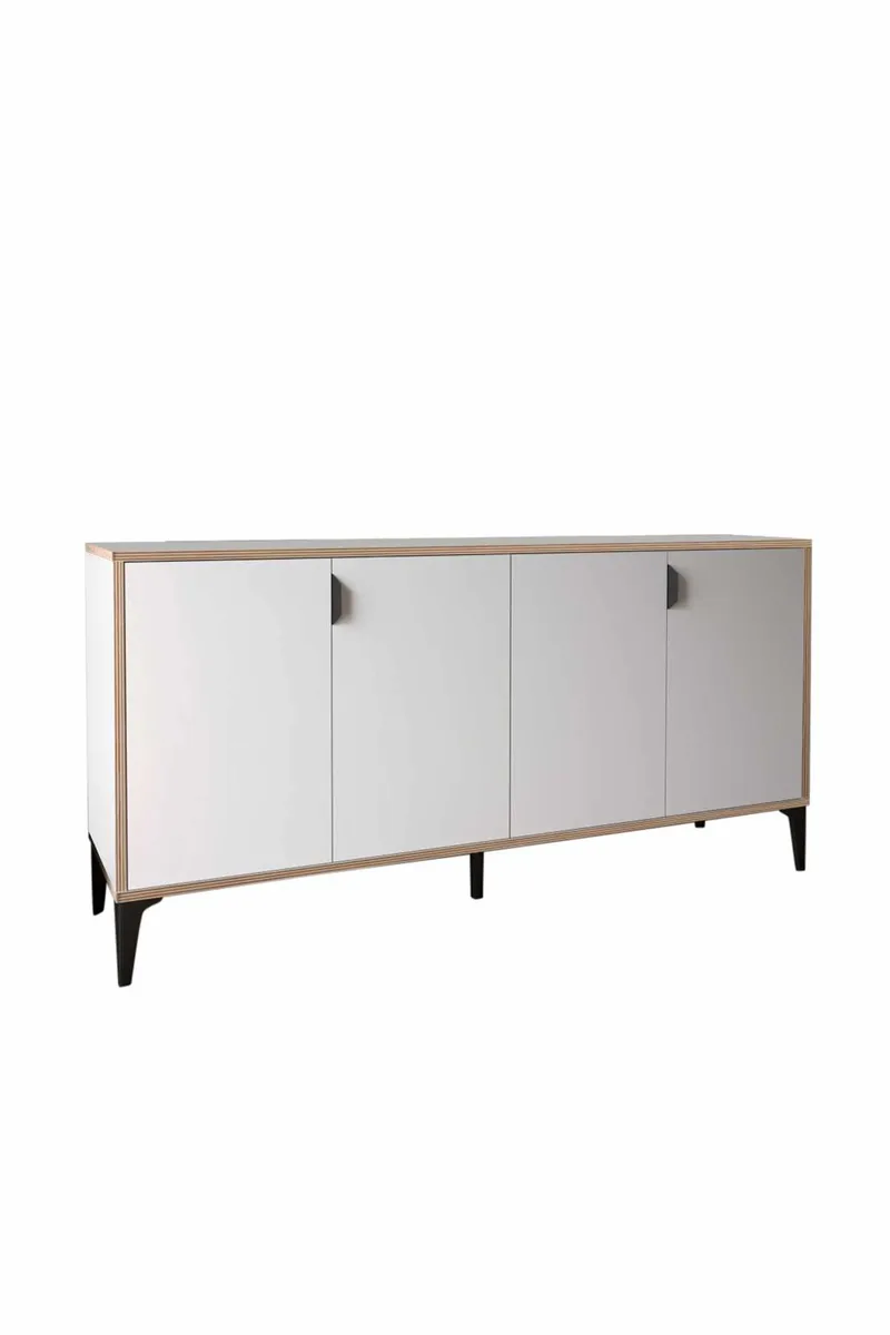 Olyros Sideboard 160 cm - Vit - Förvaring - Förvaringsmöbler - Sideboard & skänk