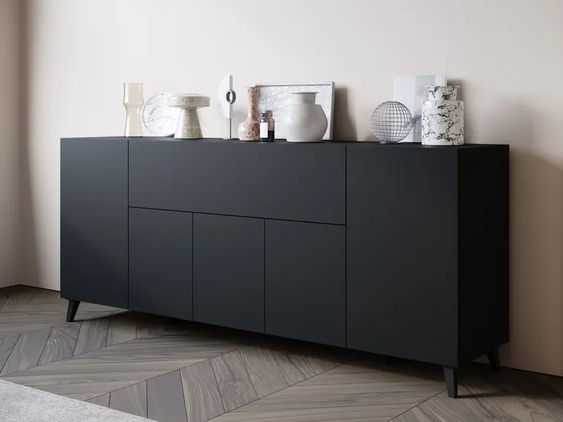 Orvik Skänk 180 cm - svart - Förvaring - Förvaringsmöbler - Sideboard & skänk