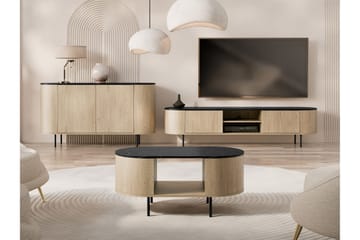 Pantego Möbelset För Vardagsrum - Brun - Förvaring - Förvaringsmöbler - Möbelset för vardagsrum