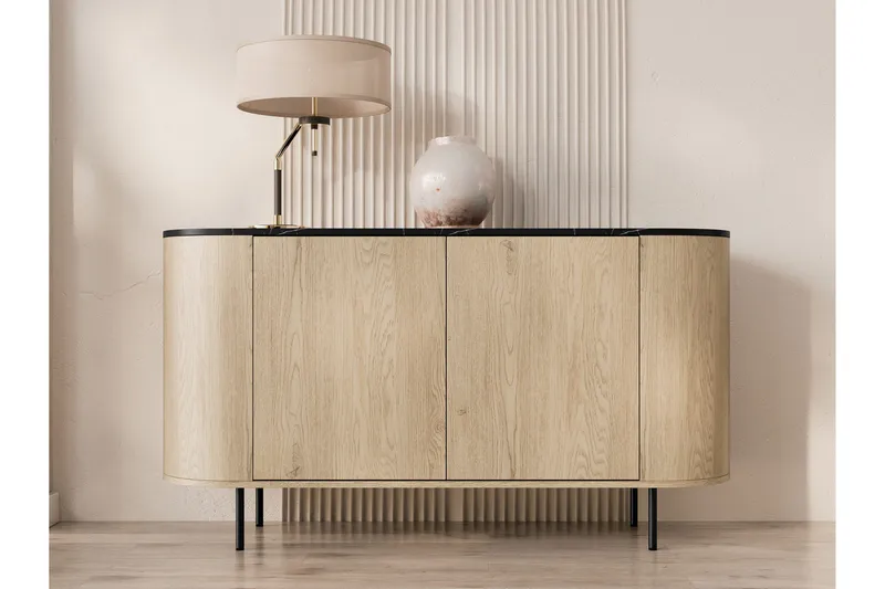 Pantego Skänk 139x40 cm - Brun - Förvaring - Förvaringsmöbler - Sideboard & skänk