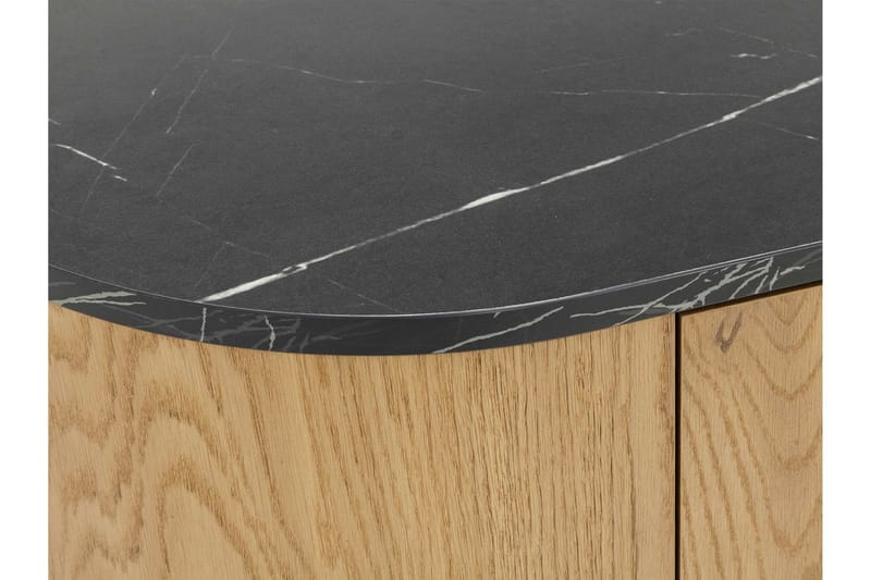 Pantego Skänk 184x40 cm i Trä med Metallben - Brun - Förvaring - Förvaringsmöbler - Sideboard & skänk