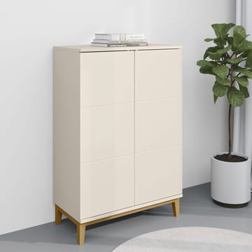 Pelle Högskåp 80x121 cm - Kashmir och ek - Förvaring - Förvaringsmöbler - Sideboard & skänk