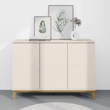 Pelle Skänk 120x85 cm - Kashmir och ek - Förvaring - Förvaringsmöbler - Sideboard & skänk