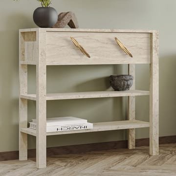 Relon Byrå 90x85x30 cm - Travertin - Förvaring - Förvaringsmöbler - Sideboard & skänk