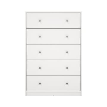 Renor Byrå med 5 lådor Vit 72x30x108 cm - Förvaring - Förvaringsmöbler - Byrå