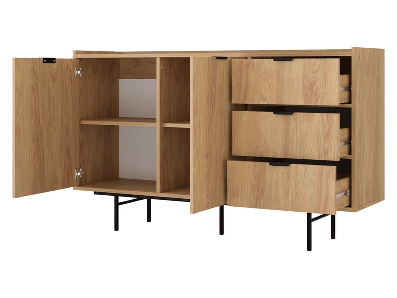 Rolden Skänk 150x90 cm - Hickoryek - Förvaring - Förvaringsmöbler - Sideboard & skänk