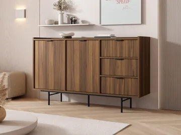 Rolden Skänk 150x90 cm - Valnöt - Förvaring - Förvaringsmöbler - Sideboard & skänk