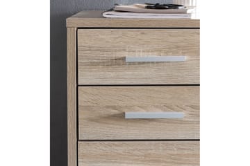 Rullkontejner Wohnling 5 lådor med hjul, folierad spånskiva, modern stil Sonoma - Sonoma - Förvaring - Förvaringsmöbler - Byrå