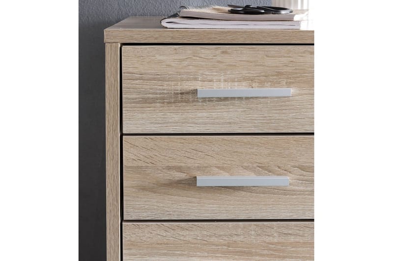 Rullkontejner Wohnling 5 lådor med hjul, folierad spånskiva, modern stil Sonoma - Sonoma - Förvaring - Förvaringsmöbler - Byrå