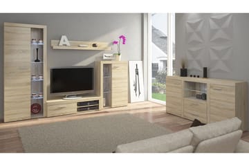 Rumba Soffgrupp - Beige/Grå - Förvaring - Förvaringsmöbler - Möbelset för vardagsrum